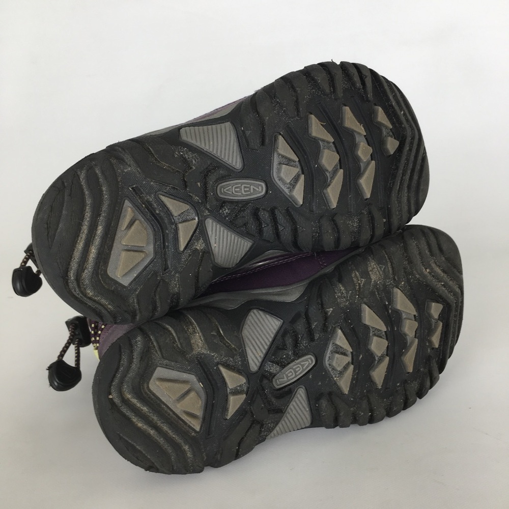 Keen Girls Purple Puffrider Keen-Dry Waterproof Insulated Winter Snow Boots Sz10 - Picture 10 of 12